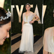 Illustration for article titled Cleavage, Sideboob and See-Through Dresses at the Vanity Fair Oscar Party